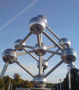 Het Atomium in Brussel